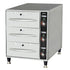 Omcan FW-CN-0003 Triple Freestanding Narrow Warming Drawer – 120 V, 1350W