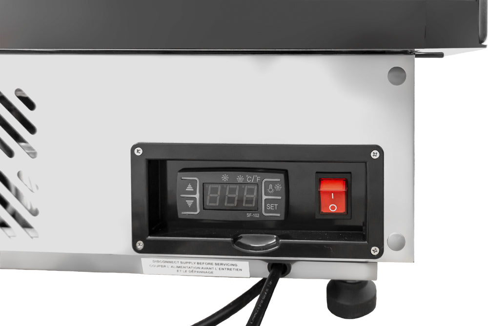 Omcan RS-CN-0202-4D 48-inch Drop-in Refrigerated Showcase 157 L / 5.54 cu.ft.