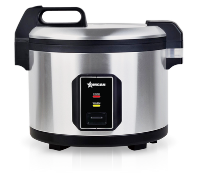 Omcan CE-CN-0060-E Commercial 64 cup (13 Liter) Electric Rice Cooker – 1000 W, 120 V