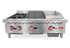 Omcan CE-CN-12H12C12G 36″ Countertop Gas Combination Hot Plate, Charbroiler and Griddle Combo- 115,000 BTU Natural Gas