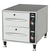 Omcan FW-CN-0002 Double Freestanding Narrow Warming Drawer – 120 V, 900W