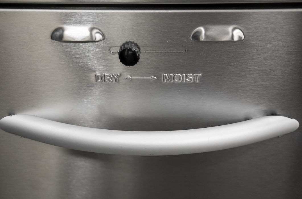 Omcan FW-CN-0002 Double Freestanding Narrow Warming Drawer – 120 V, 900W