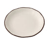 Yanco NA-109 Nature Art Melamine 9" X 1" ROUND PLATE, Pack of 36 (3 Dz)