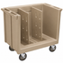 Cambro Adjustable 2 Divider Commercial Dish and Tray Cart