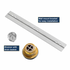 GSW HS-1615S-N Wall Mount Hand Sink with Protective Edge Welded Splash Guards