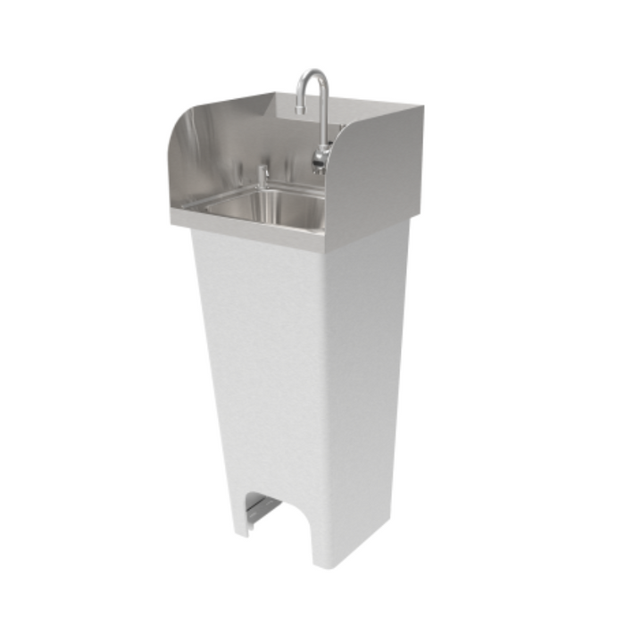 GSW Foot Operated Hand Sink with Faucet & Soap Dispenser
