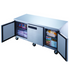 Dukers Undercounter Freezer DUC72F 3-Door Undercounter Commercial Freezer in Stainless Steel