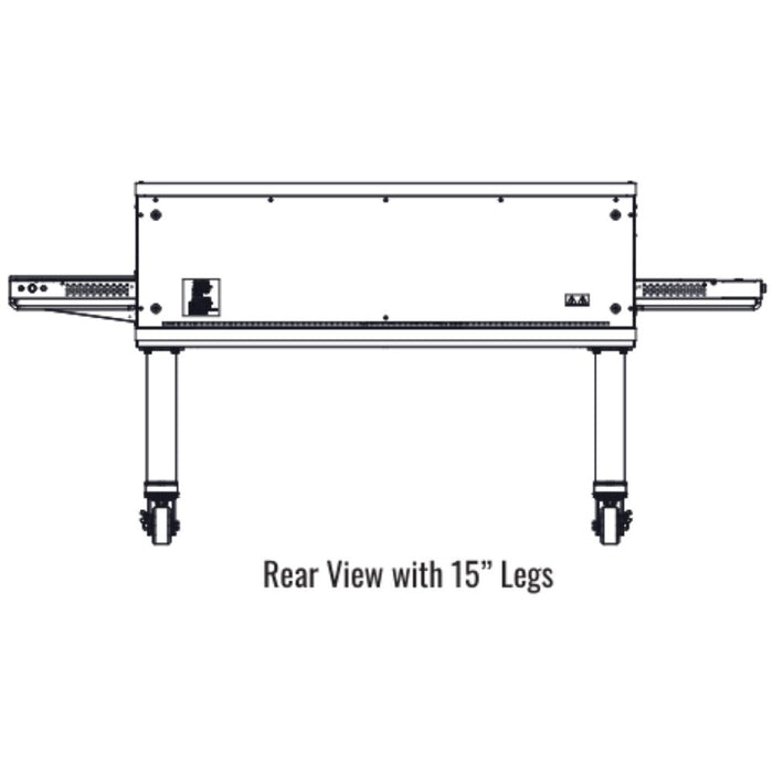 Middleby Marshall DZ55T CTX Electric Infrared Conveyor Oven - Single/Double/Triple/Quad Stack options Available