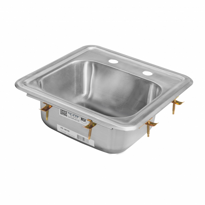 GSW Drop In Hand Sink w/ Lead-free Faucet and Strainer