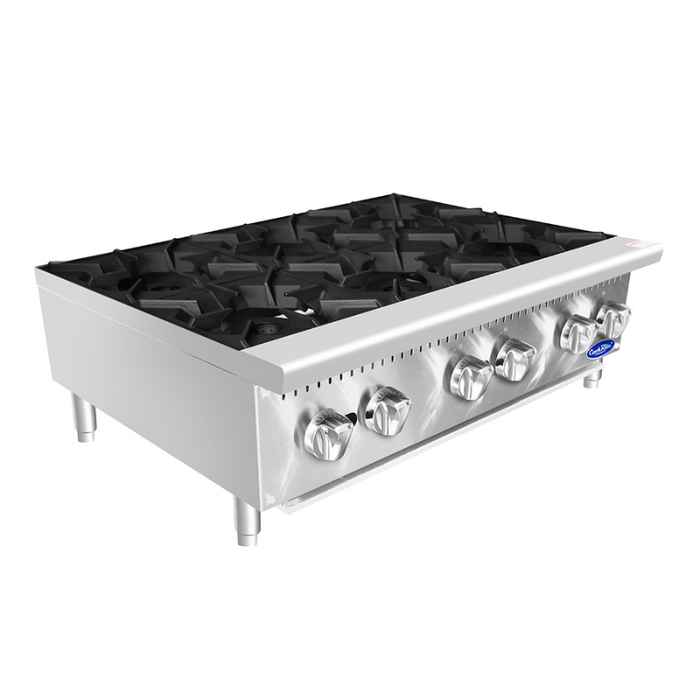 ACHP-6 Heavy Duty Countertop Range (Hot Plates) by Atosa