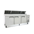 ATOSA MPF8203GR — 93″ Refrigerated Pizza Prep. Table