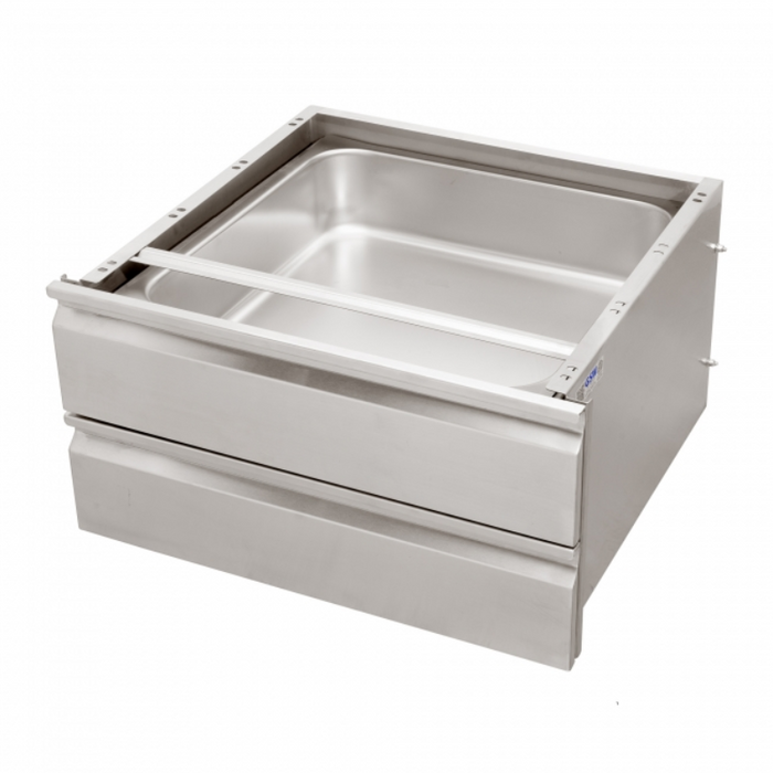 GSW Stainless Steel Heavy Duty Table Drawer w/ S/S Pan