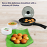 Prestige Nonstick Appe Pan with Glass Lid, 12 Cups
