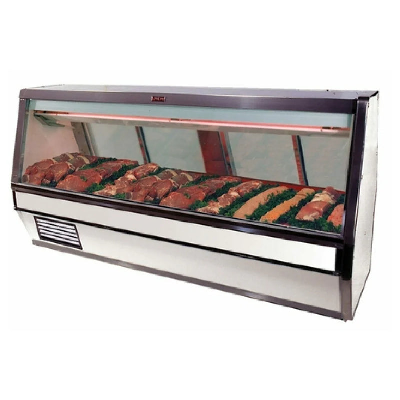 Howard-McCray R-CMS40E-12-LED Single-Duty Red Meat Display Case – 148.5" Wide