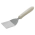 Winco Stainless Steel Turners with White Polypropylene Handles