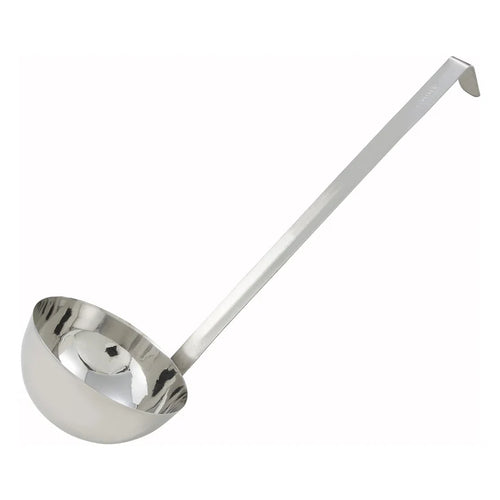 Winco 32 oz Stainless Steel Ladle with 16" Handle