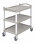 Cambro KD Large Utility Cart with Four Swivel Brake Casters for Commercial Transport and Material Handling