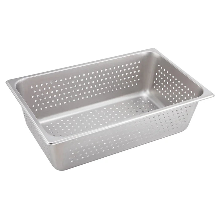 Winco Perforated Steam Pan,25 Gauge Stainless Steel (Price / Piece) - Available in Different Sizes