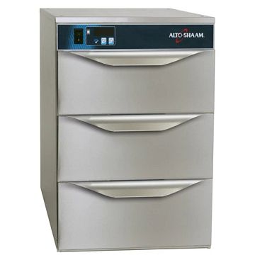 Alto-Shaam 500-3DN Narrow Triple Drawer Warmer with Halo Heat® Technology