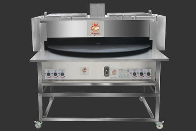 Angaar CA-50 Deluxe 50" Rotating Gas Tandoor Roti Naan Pita Bread Oven SGS Certified - Made in UK