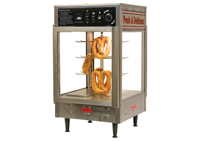 BenchmarkUSA™ Shown With Hook Rack / Pizza Round Rack Installed By Winco