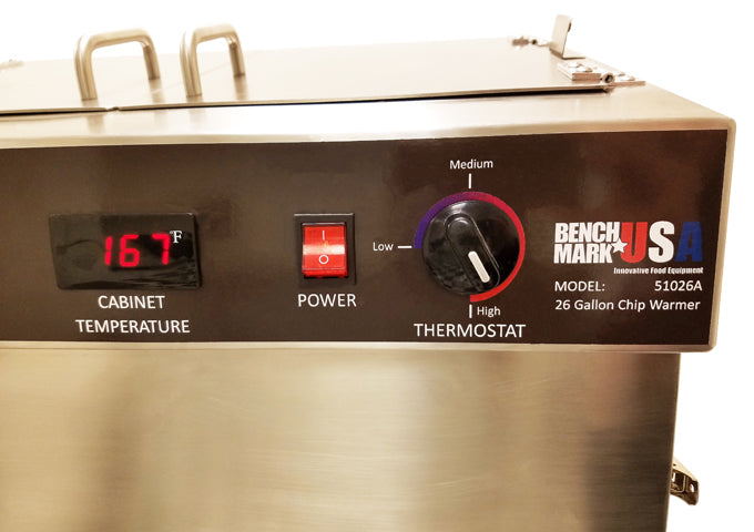 BenchmarkUSA™ 26 Gallon Tortilla Chip Warmer by Winco