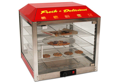 BenchmarkUSA™ 2 Door Pizza Warmer / Merchandiser by Winco
