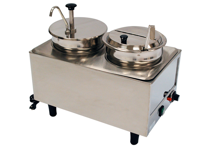 5107XP-SERIES, BenchmarkUSA™ Dual Well Food Warmer by Winco- Available in Different Models