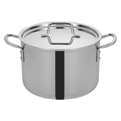 WincO Tri-Gen Tri-Ply Stainless Steel Stock Pots with Covers