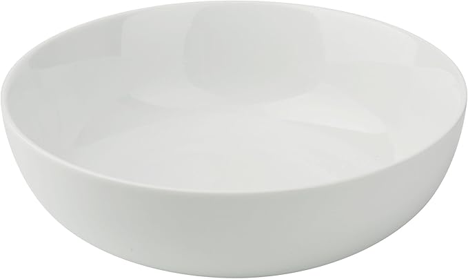 Yanco CA-408 Cambria Bowl Oz, 8 1/4"" X 2 7/8"" BOWL 42 OZ, Bright White, China, Pack of 12