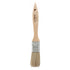 Winco Flat Pastry & Basting Brushes with Natural Boar Bristles and Wooden Handles