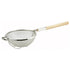 Winco Double Mesh Stainless Steel Strainers with Wood Handle