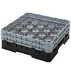 Cambro Camrack 20 Compartment Glass Rack with 11 3/4 Inch Compartments ( Case of 2 )