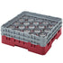 Cambro Camrack 20 Compartment Glass Rack with 5 1/4 Inch Compartments ( Case of 4 )