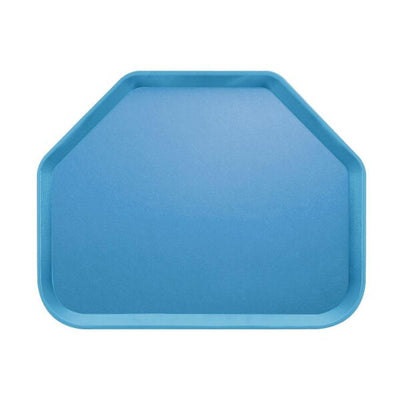 Cambro Camwear 14 x 18 Trapezoid Polycarbonate Serving Tray ( Case of 12 )