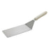 Winco Stainless Steel Turners with White Polypropylene Handles