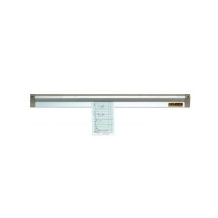 San Jamar CK6536A 36" x 2" Aluminum Wall Mounted Ticket Holder