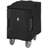 Cambro UPCHW400191 Ultra Pan Carrier® Granite Gray Electric Hot Food Holding Cabinet with Casters 110V Fahrenheit Display