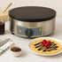 Equipex Roller Grill 350FE/400FE Commercial Electric Single Crepe Maker with Enameled Cast Iron Plates – 120v or 208/240v