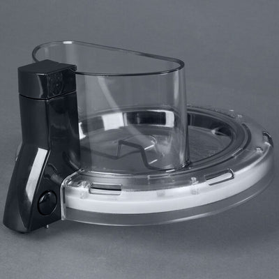 Waring WFP16S3A 4 Qt. Batch Bowl Cover with Feed Chute for use with WFP16S, WFP16SCD