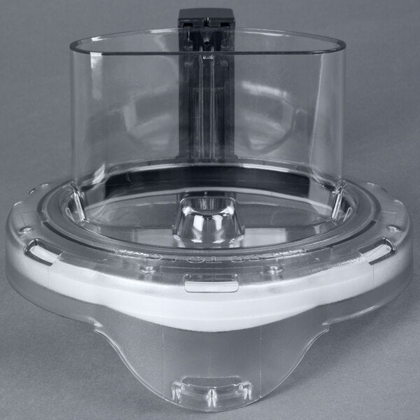 Waring WFP16S3A 4 Qt. Batch Bowl Cover with Feed Chute for use with WFP16S, WFP16SCD