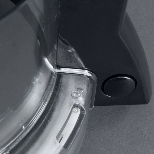 Waring WFP16S3A 4 Qt. Batch Bowl Cover with Feed Chute for use with WFP16S, WFP16SCD