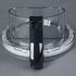 Waring WFP16S3A 4 Qt. Batch Bowl Cover with Feed Chute for use with WFP16S, WFP16SCD