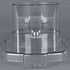 Waring WFP16S5 Continuous Feed Chute Cover for use with WFP16S, WFP16SCD