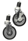 Serv-Ware 5" Wheel Casters with 1-5/8" Insert