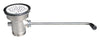 Serv-Ware 5D-35T-20A Twist Waste Valve, 3-1/2" Sink Opening, 2" Drain Outlet