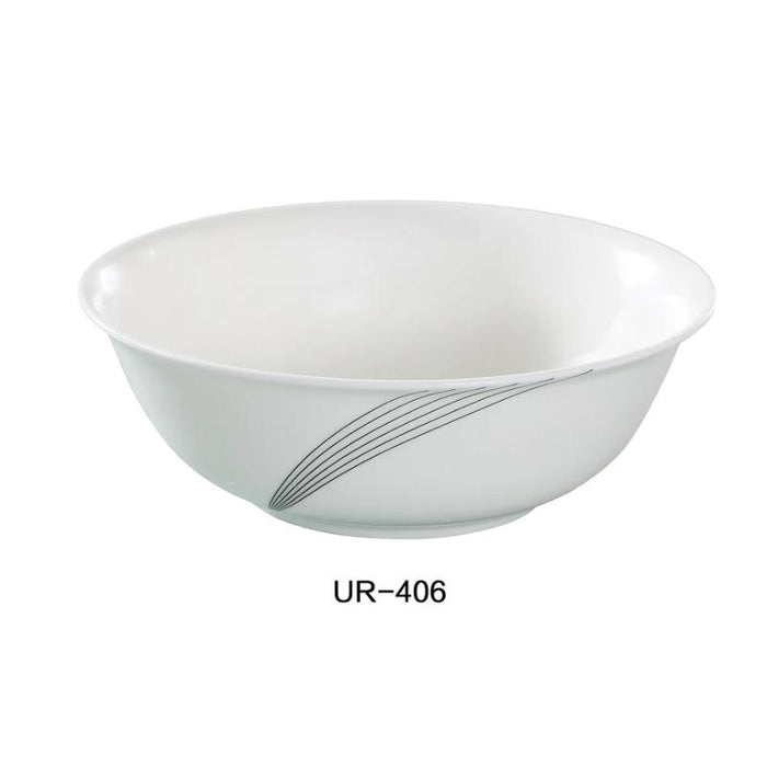 Yanco UR-406 Urban Line Nappie Bowl, 12.5-oz Capacity, 6″ Diameter, China, Bone White (3Dz)
