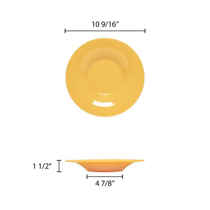 Thunder Group Melamine Western 12 OZ, 10 1/4 PASTA BOWL, 1-doz