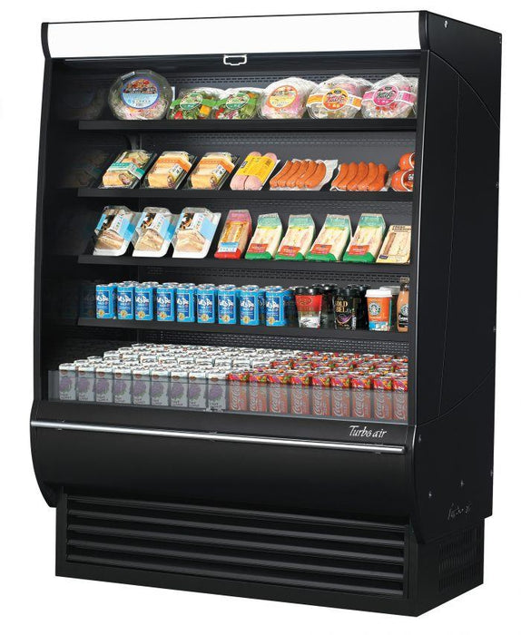 Turbo Air TOM-60DXB-SP(-A)-N Open Display Merchandiser , 29.4 cu.ft.