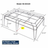 GSW All Welded Chrome Wire Rack Multi-Functional Rack